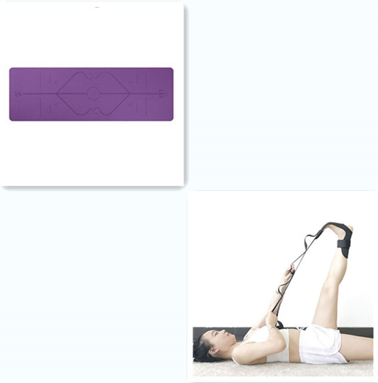 1321564424434.jpg Non Slip TPE Yoga Mat Position Line Beginner – Image 8