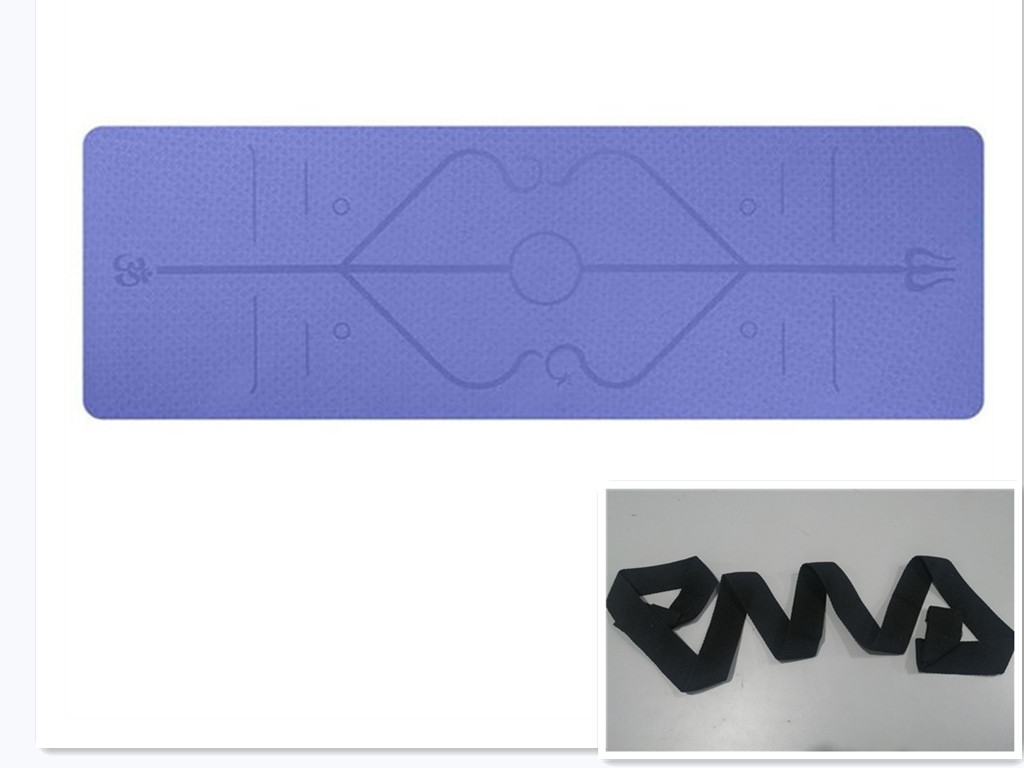4d25b4c0-0c04-4f2e-b4b6-72ba17c1a973.jpg Non Slip TPE Yoga Mat Position Line Beginner – Image 10