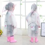 Poncho kid student raincoat – Image 4
