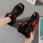 New Leather Waterproof High Help Big Children 10 Autumn And Winter 12 Girls Sneakers – Image 4
