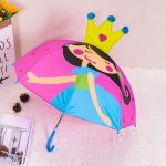 Cartoon cartoon silver plastic umbrella – Image 2
