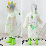 Poncho kid student raincoat – Image 7