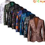QJ CINGA Brands Men's Suit Jacket, Wedding Business Dress Coat, Slim Blazer, New Costume, Asian Size, M-5XL, 6XL – Image 34
