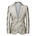 QJ CINGA Brands Men's Suit Jacket, Wedding Business Dress Coat, Slim Blazer, New Costume, Asian Size, M-5XL, 6XL – Image 55