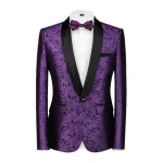 QJ CINGA Brands Men's Suit Jacket, Wedding Business Dress Coat, Slim Blazer, New Costume, Asian Size, M-5XL, 6XL – Image 6