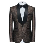 QJ CINGA Brands Men's Suit Jacket, Wedding Business Dress Coat, Slim Blazer, New Costume, Asian Size, M-5XL, 6XL – Image 24