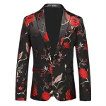 QJ CINGA Brands Men's Suit Jacket, Wedding Business Dress Coat, Slim Blazer, New Costume, Asian Size, M-5XL, 6XL – Image 19