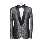 QJ CINGA Brands Men's Suit Jacket, Wedding Business Dress Coat, Slim Blazer, New Costume, Asian Size, M-5XL, 6XL – Image 17