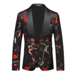 QJ CINGA Brands Men's Suit Jacket, Wedding Business Dress Coat, Slim Blazer, New Costume, Asian Size, M-5XL, 6XL – Image 13