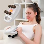 Handheld Deep Tissue Massagers  Percussion Massage Gun  6-Head Back Massager For Muscle Relaxation In Back Leg Neck Shoulder And Body Gifts For Families And Friends – Image 10