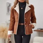 Casual Fashion Cold-proof Warm Fur Integrated Lapel Pocket Jacket – Image 7