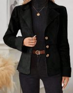 Casual Fashion Cold-proof Warm Fur Integrated Lapel Pocket Jacket – Image 8